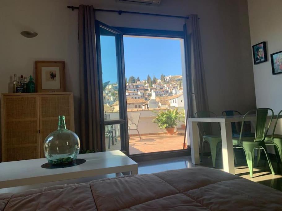 Cosy Loft With Amazing Terrace & Spectacular Views Appartement Granada Buitenkant foto