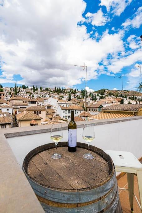 Cosy Loft With Amazing Terrace & Spectacular Views Appartement Granada Buitenkant foto