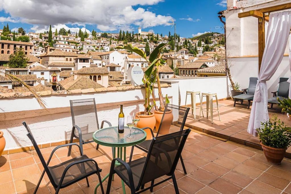 Cosy Loft With Amazing Terrace & Spectacular Views Appartement Granada Buitenkant foto
